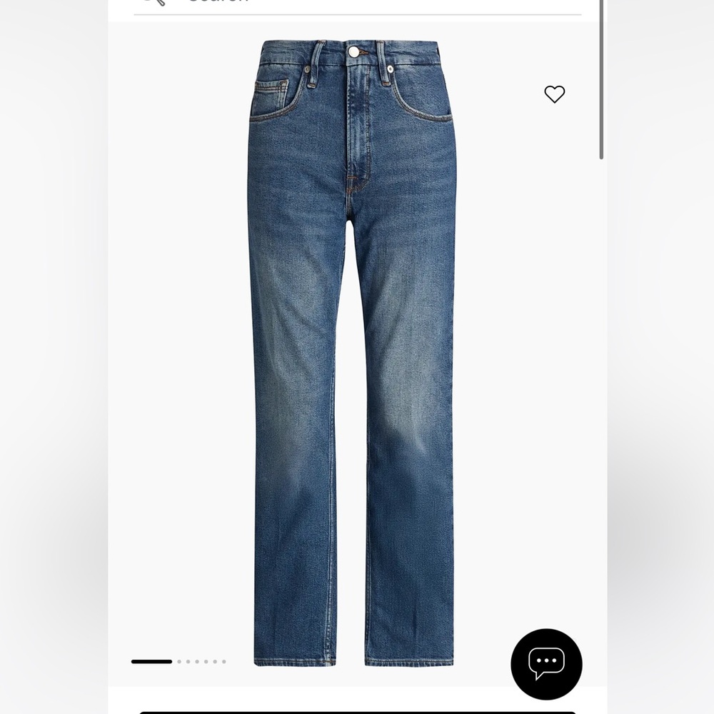 NWT Good American, Good Icon Straight leg jeans
